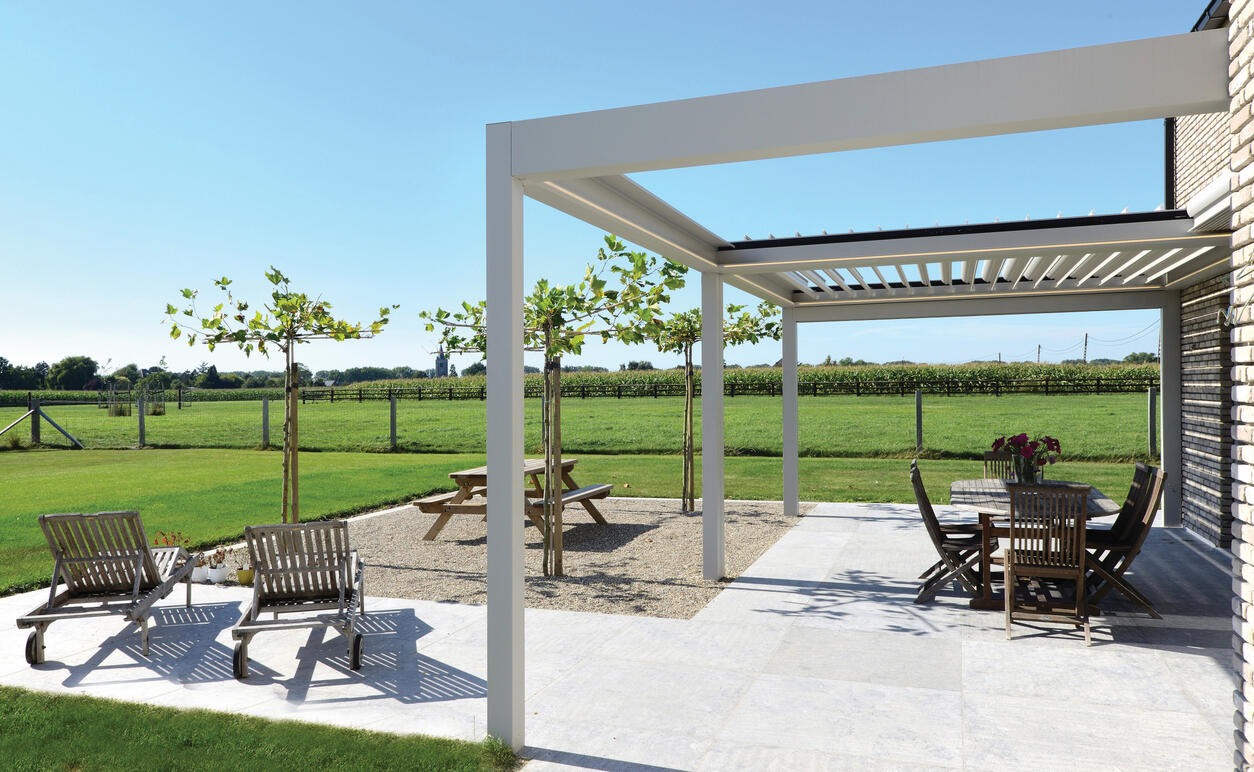 Pergola Cambay - Lames rétractables